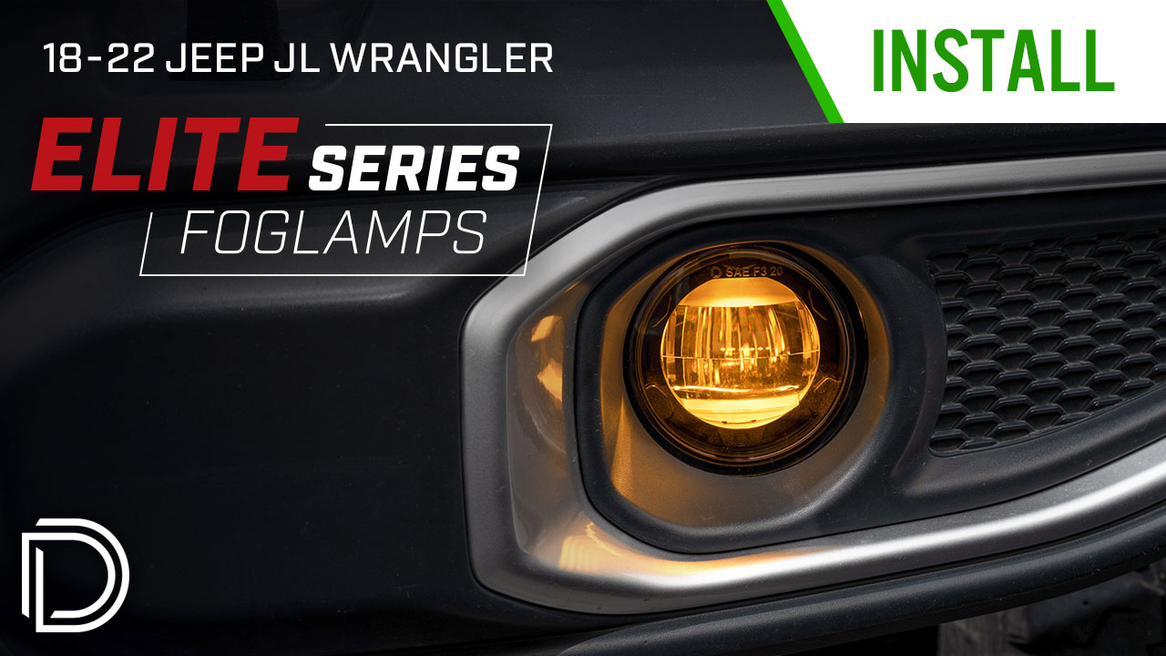 Diode Dynamics Wrangler JL フォグライト　車検適応 Amazon.com: Diode Dynamics Elite Series Fog Lamps compatible with